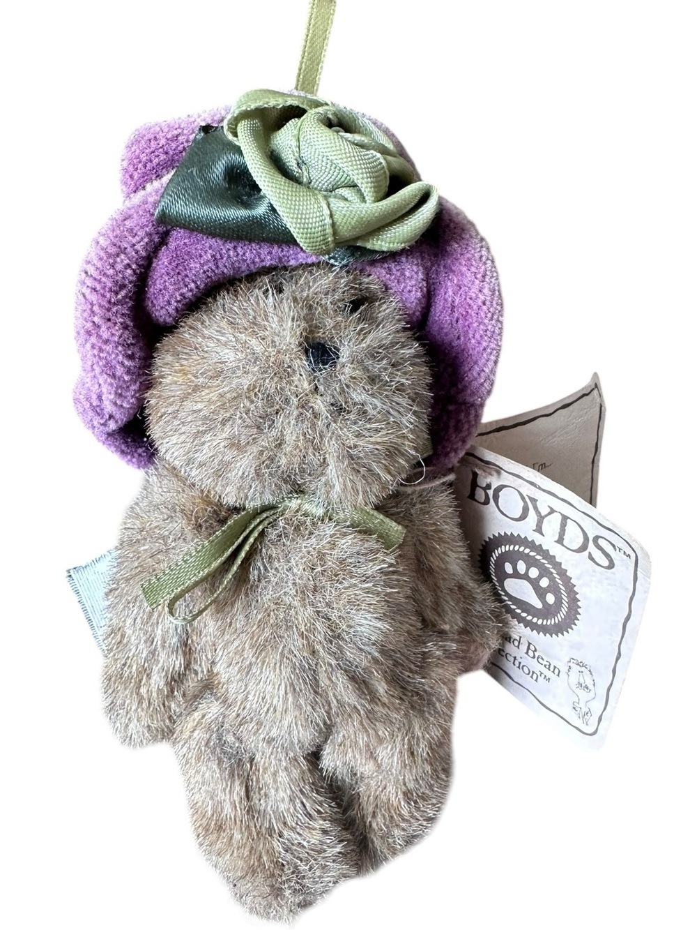 Vtg BOYDS Bears Head Bean Heirloom Collection  “Prissy" Plush NWT Original Tag - Picture 3 of 6